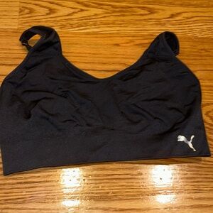 Puma Seamless sports bra Large New condition Black